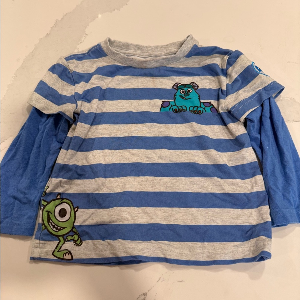 Little Sleepies Monster Inc tee